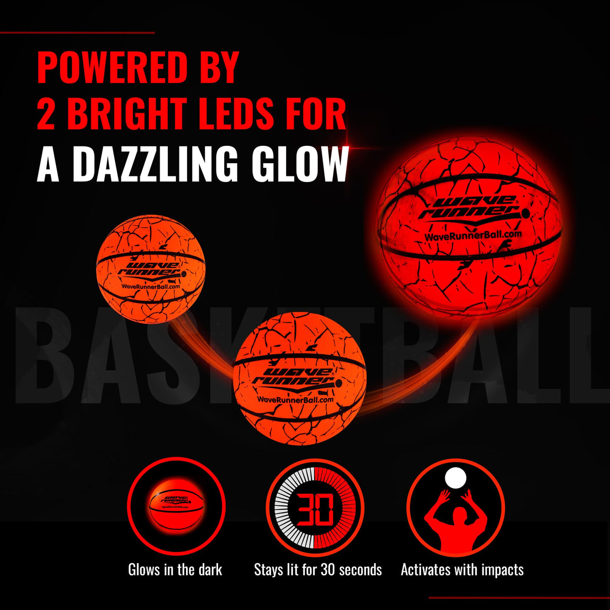 LED Basketball - Official Size 7 Basketball