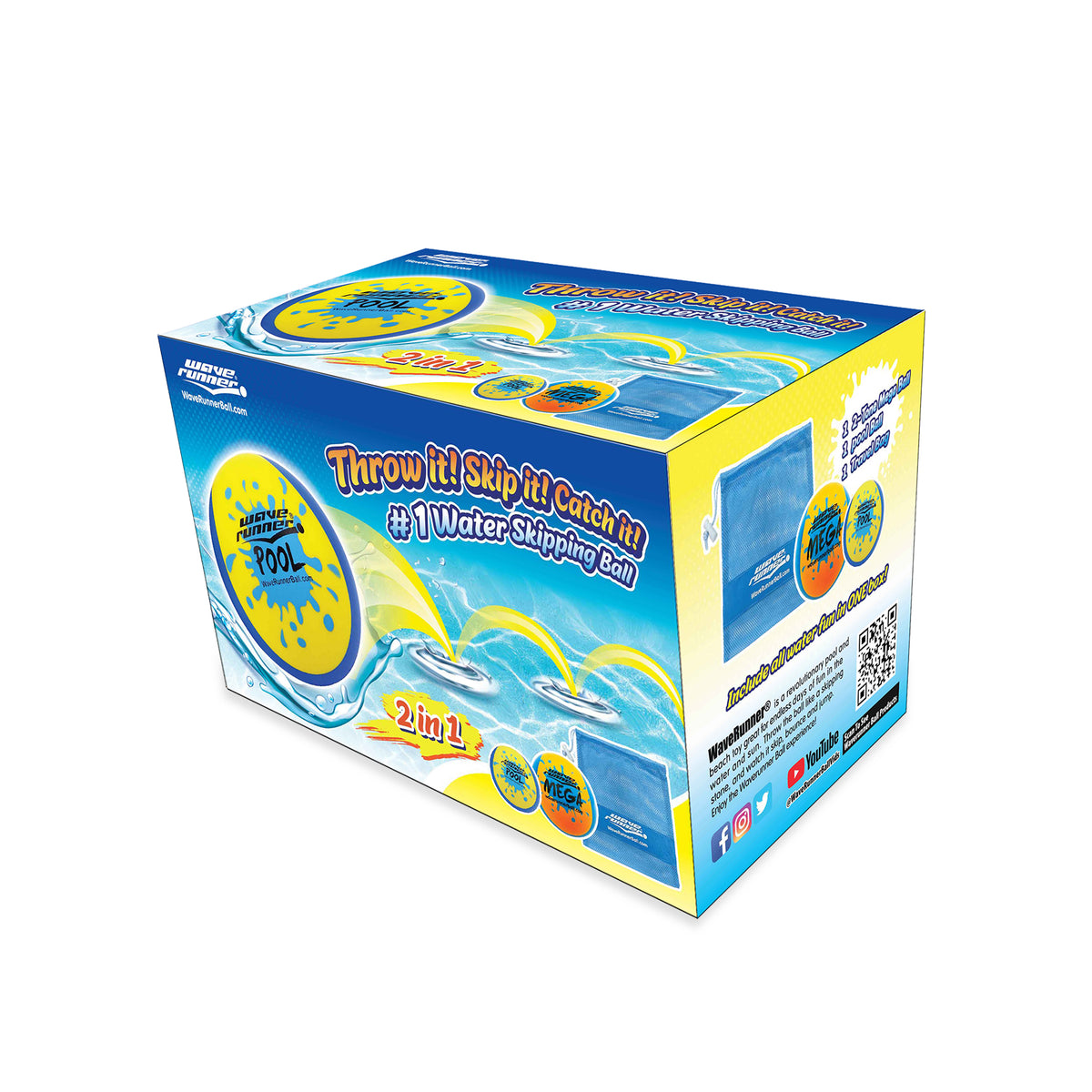 Water Skipping Set Duo (Mega &amp; Pool Ball)