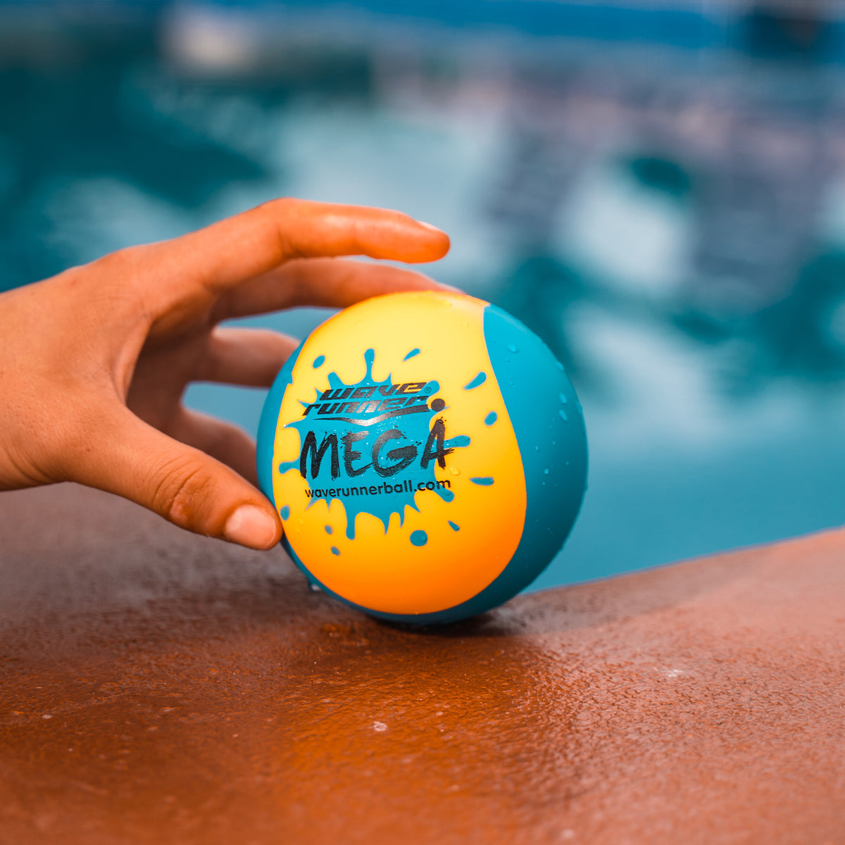 Dúo de velocidad para saltar en el agua (Mega y Grip Ball) 